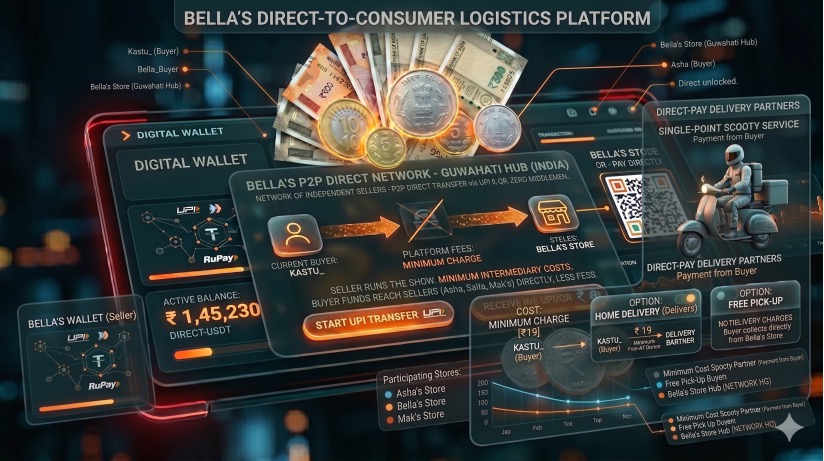 Bhault Direct Payment Digital Wallet - Fair Local Yours